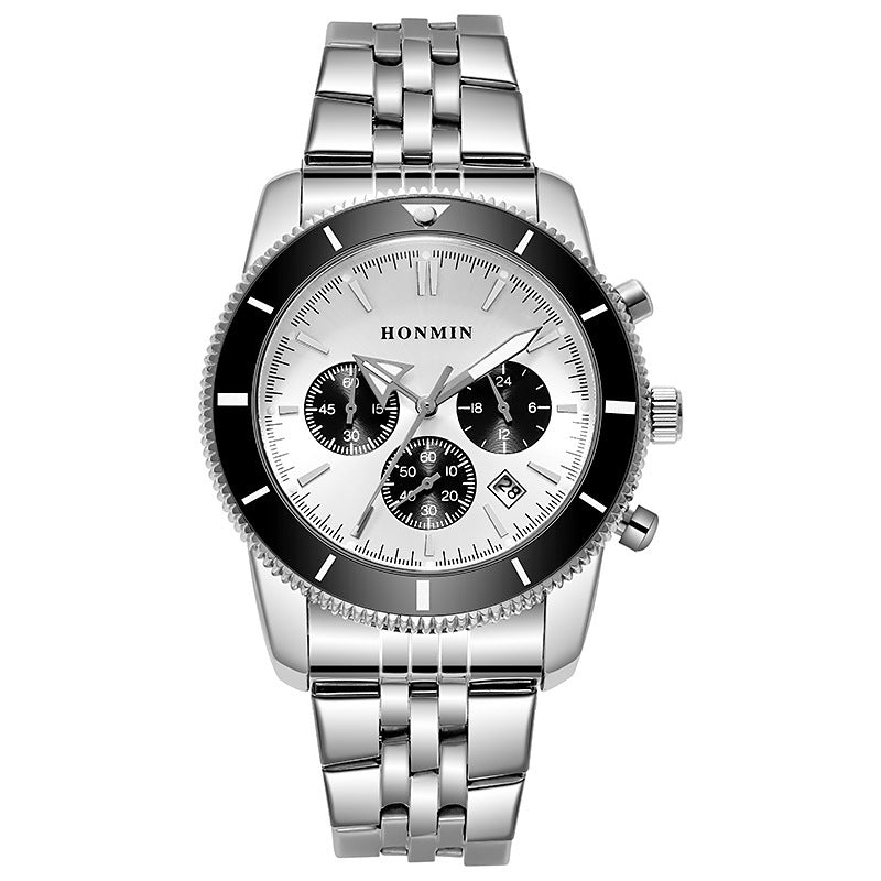 Multi-function Quartz Calendar Watch