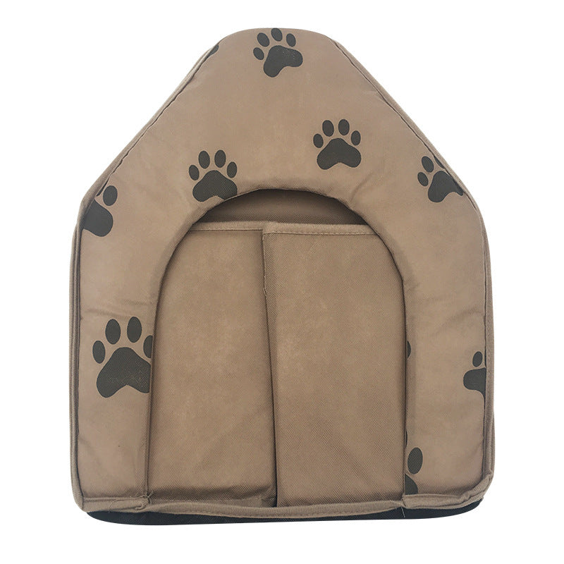 Cartoon Pet House – Brown