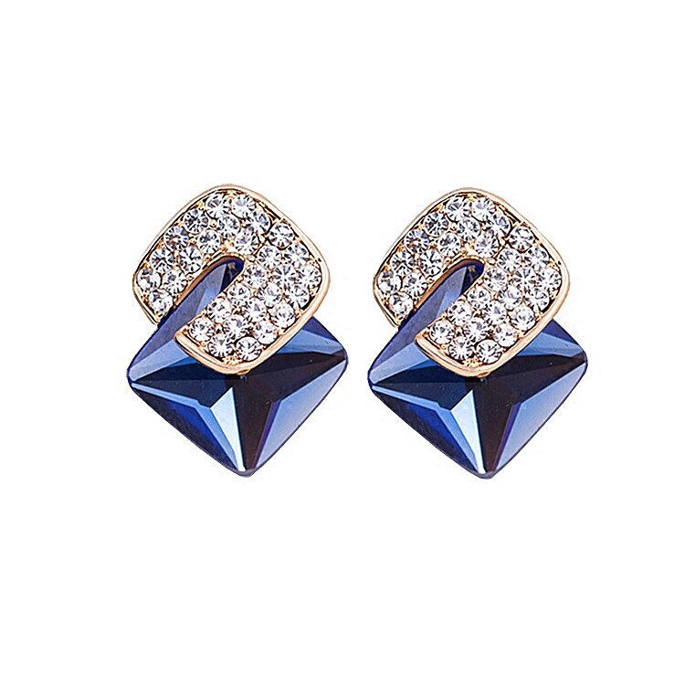 Crystal Stud Earrings