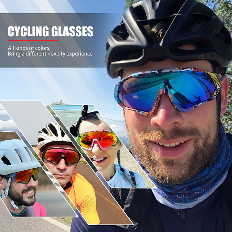 Polarized Sports Cycling Sunglasses