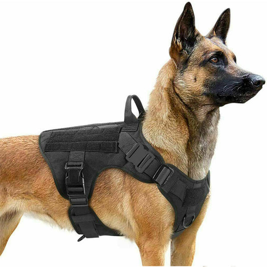 Heavy-Duty Tactical Dog Harness – Durable & Adjustable