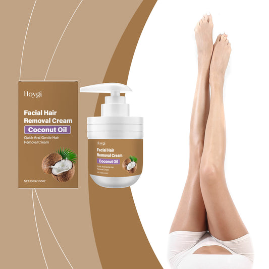 Coconut Facial Gentle Hair Removal Cream For Men And Women