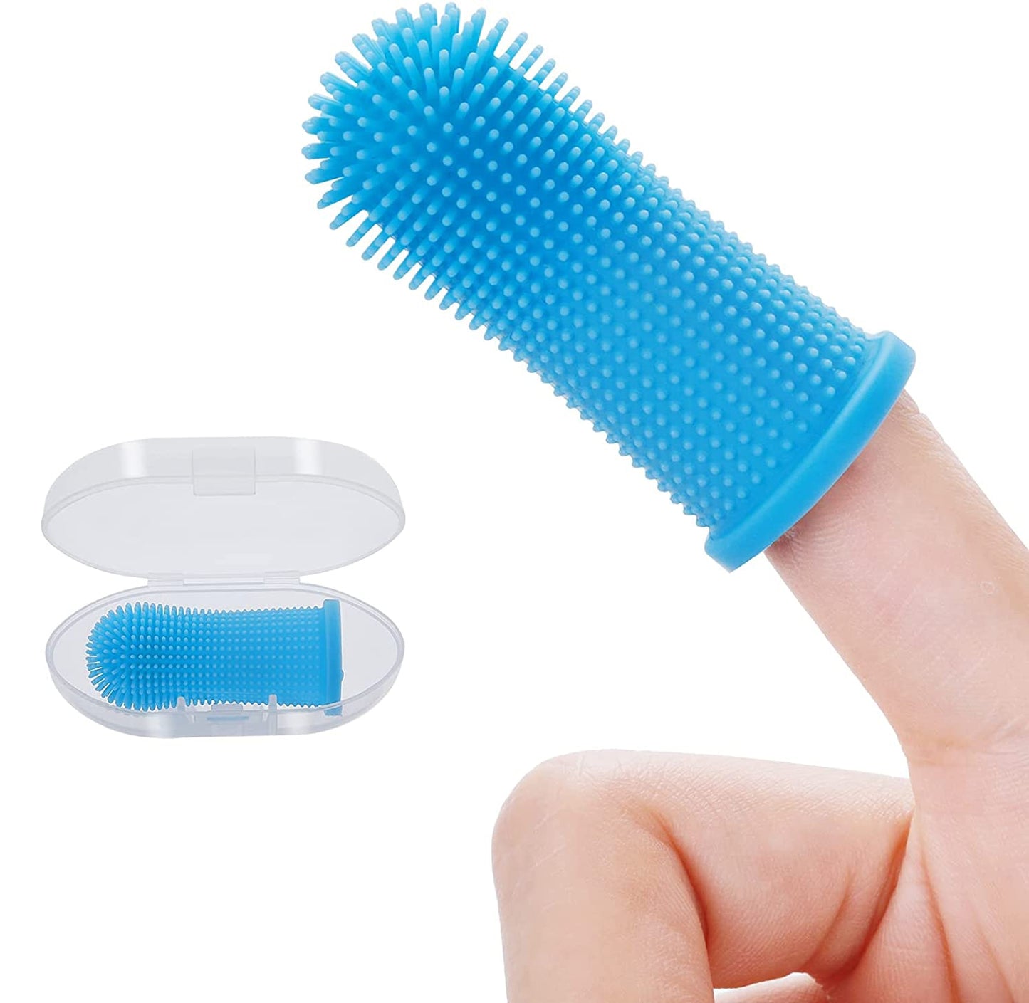 New Ultra Soft Pet Finger Toothbrush Teeth Cleaning