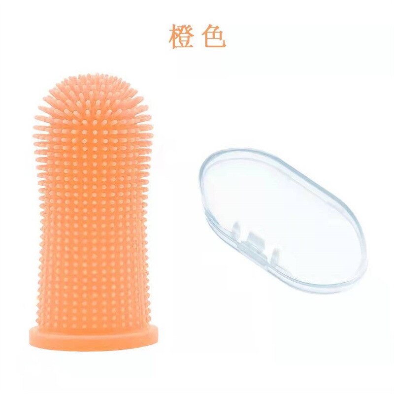 1pc Soft Dog Finger/Pet Toothbrush for Teeth Cleaning
