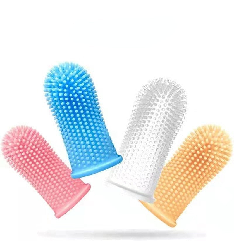 Silicone Puppy Toothbrush/Dog Tooth Cleaner