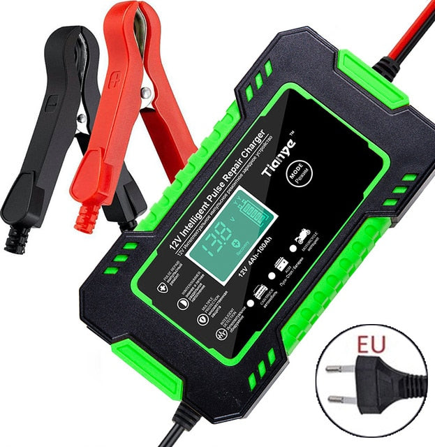 12V Full Automatic Intelligent Car Battery Charger