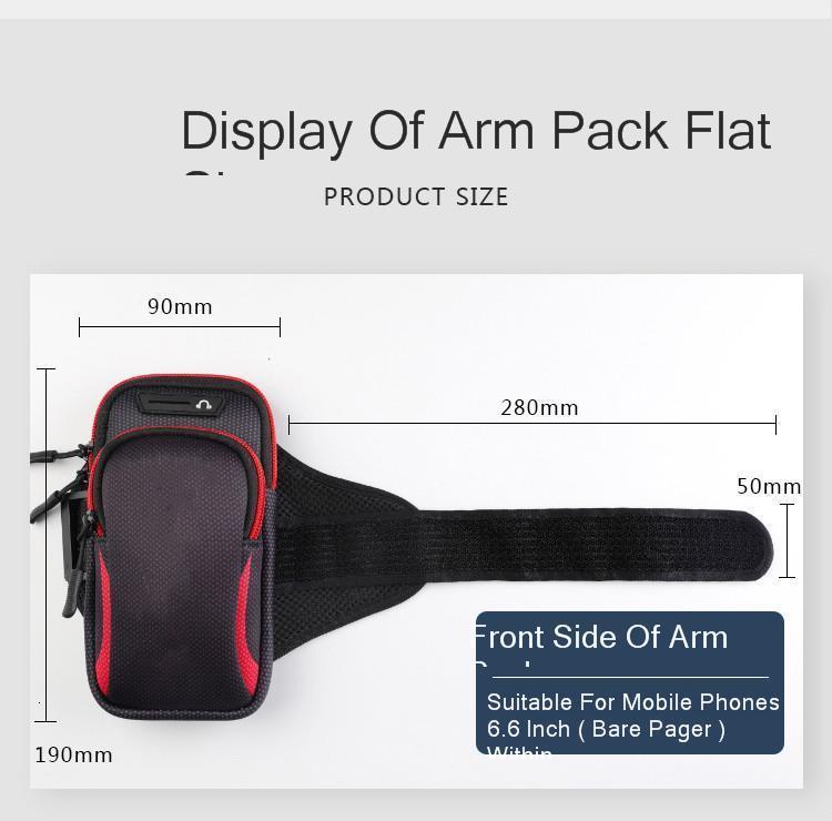 Armband Sport Phone Case For Running Arm Phone Holder, Sports Mobile Bag