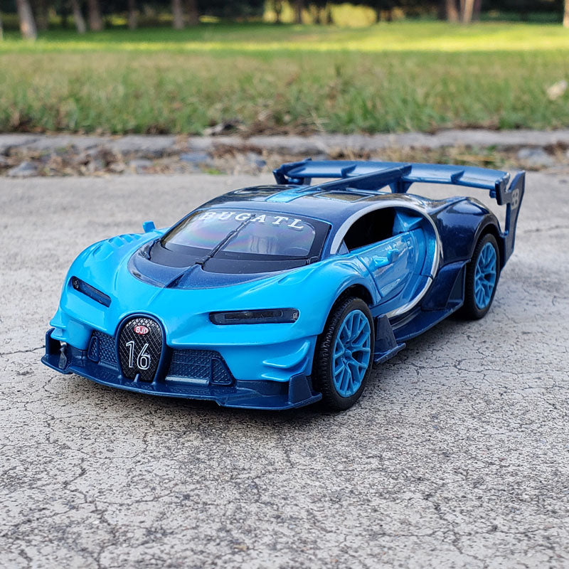 Bugatti Vision GT Sports Car/Sound and Light Model Car Toys