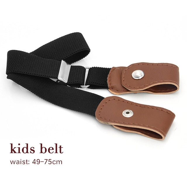 Buckle-Free Belt For Jean Pants, Dresses, Elastic Waist Belt For Women/Men