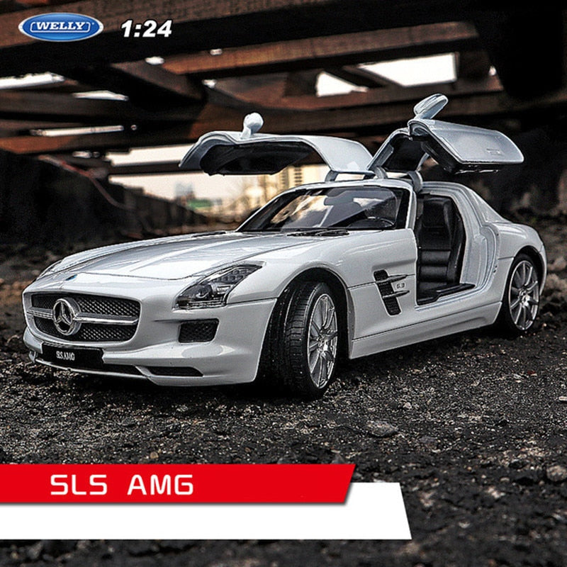 Mercedes 300SL Car/Alloy Model Simulation Car Toy