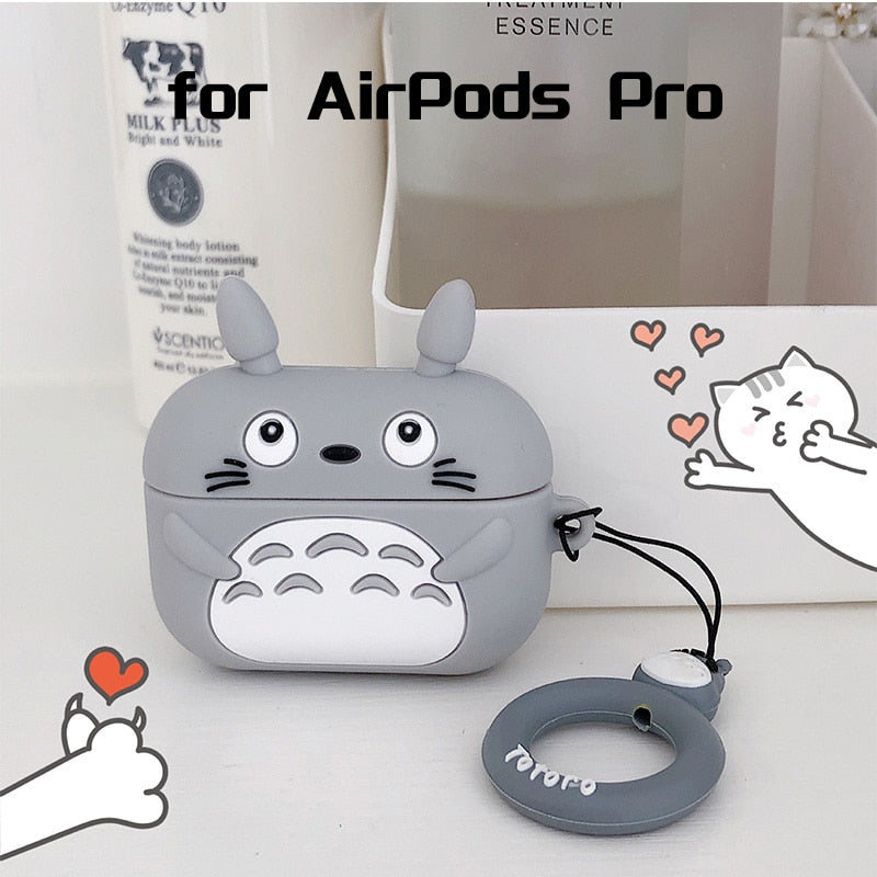 Cute Cartoon Airpods Case, Wireless Bluetooth Headphones Case