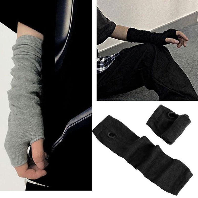 Glove Cosplay Darkly Ninja Mitten Oversleeve för män och kvinnor