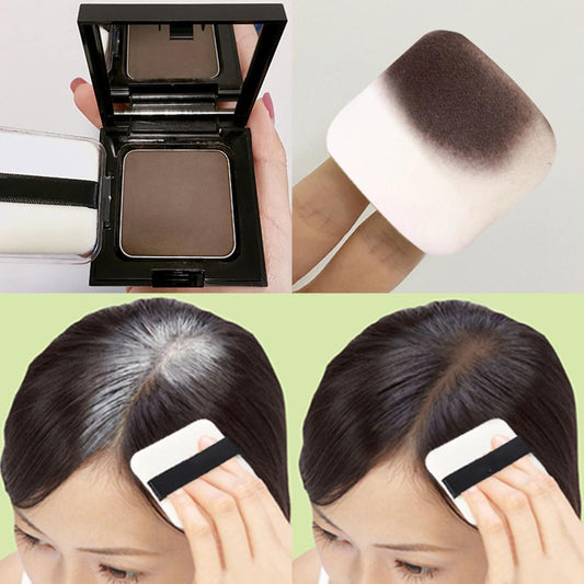 Waterproof Hair Shadow Powder/ 3 Colors Puff Makeup Hair Powder