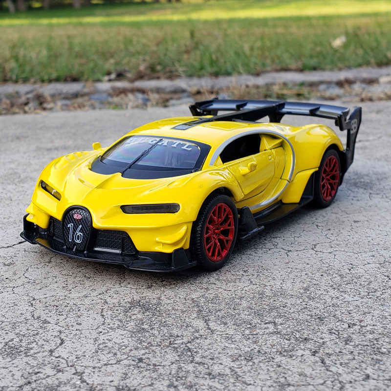 Bugatti Vision GT Sports Car/Sound and Light Model Car Toys