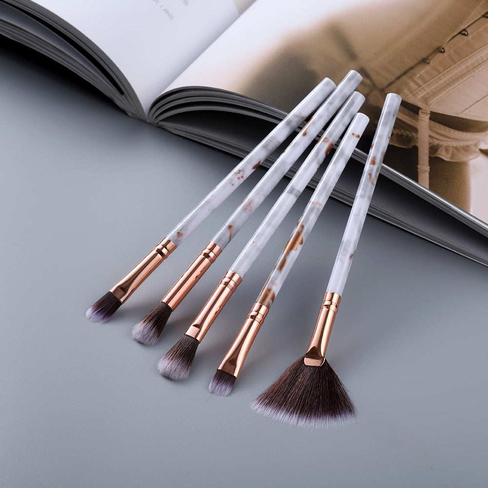 FLD 5/15Pcs Makeup Brushes Tool Set