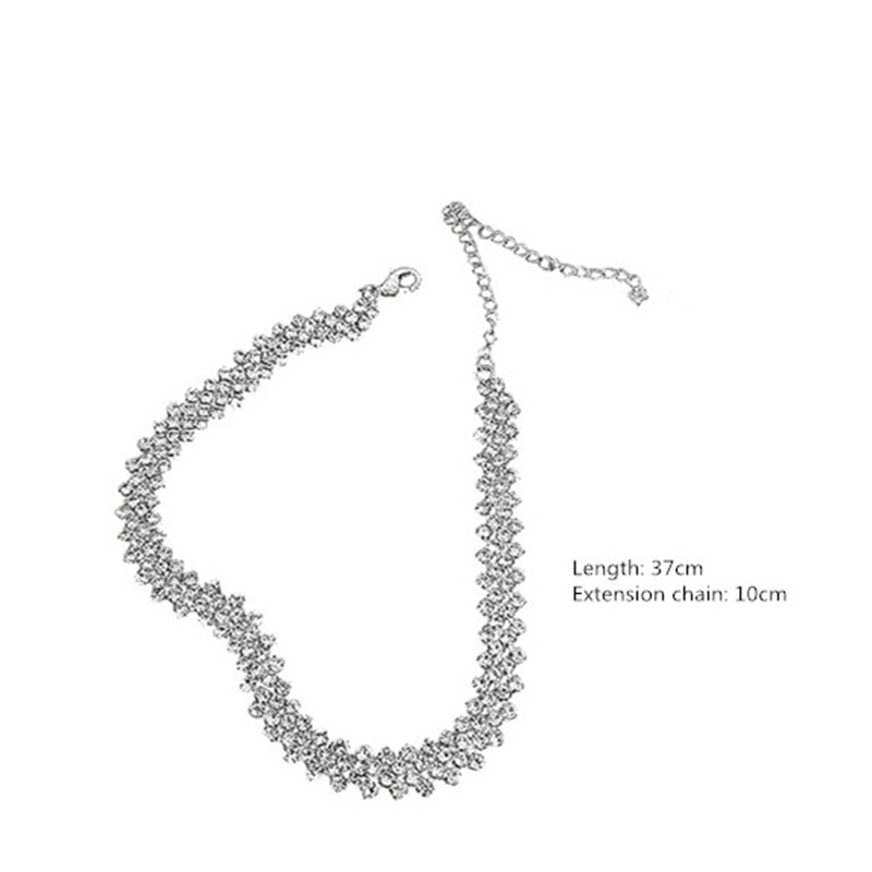 Rhinestone Choker Necklaces for Women