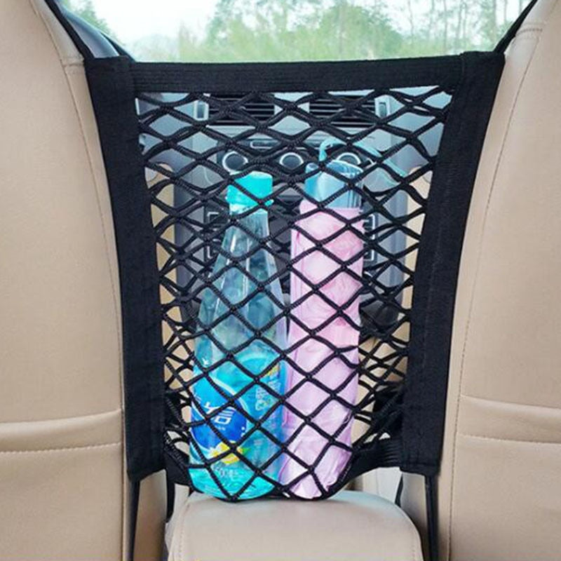 Car Interior Trunk Seat Back Elastic Mesh Net