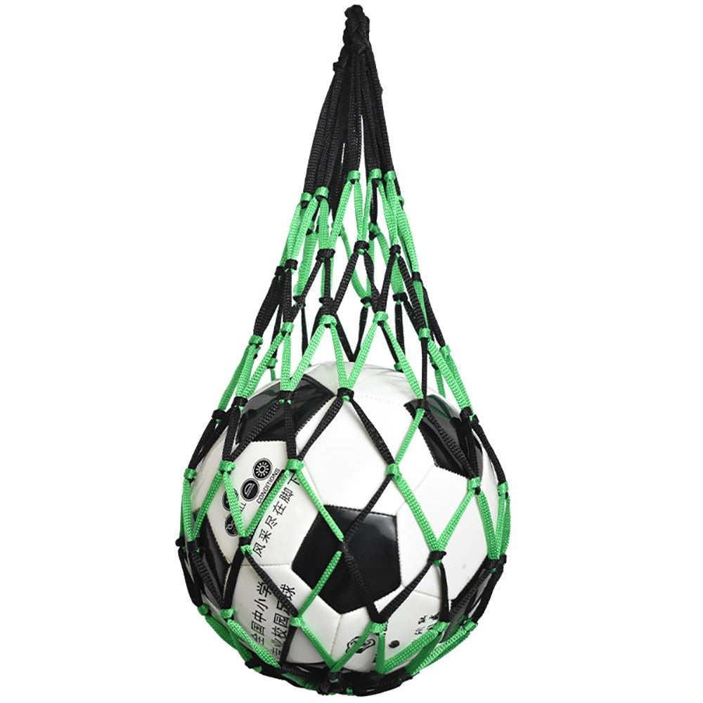1PC Football Net Bag Nylon, Soccer Basketball Volleyball Bag