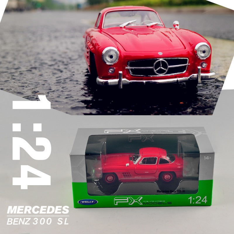 Mercedes 300SL Car/Alloy Model Simulation Car Toy
