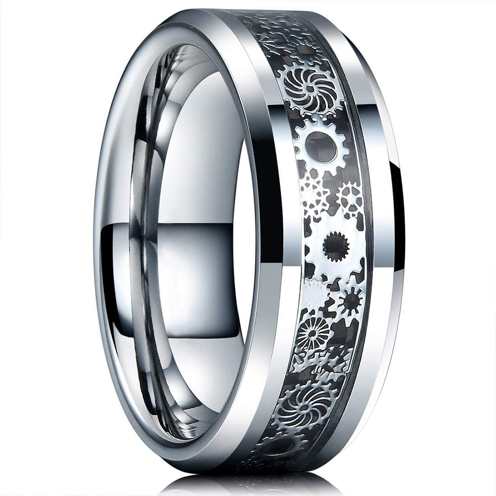 Men's Stainless Steel Dragon Ring