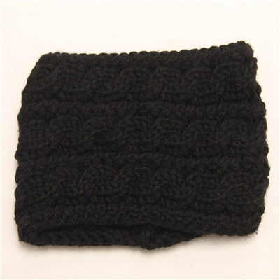 Weaving Wool Hair Band, Winter Ear Protection, Warm Headbands