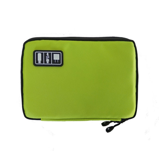 Cable Organizer System Kit Case, USB Data Cable Earphone Wire Pen Power Bank Storage Bags