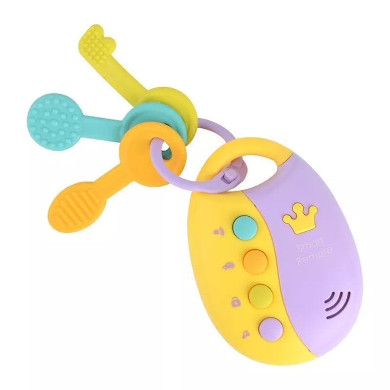 Baby Toy Musical Car Key, Vocal Smart Remote Car, Röster låtsas spela Pedagogiska leksaker, Baby Music Toys