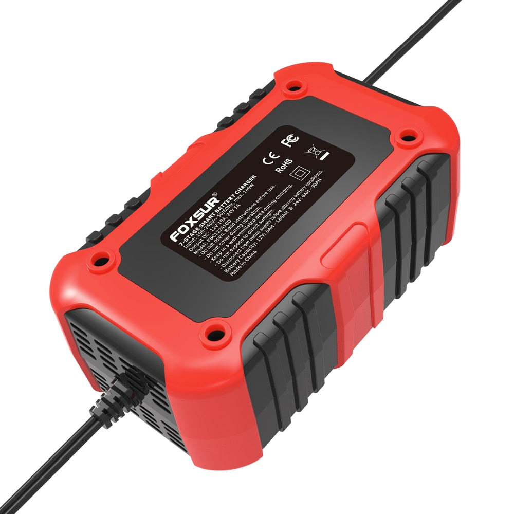 12V-24V 10A Full Automatic Battery Chargers