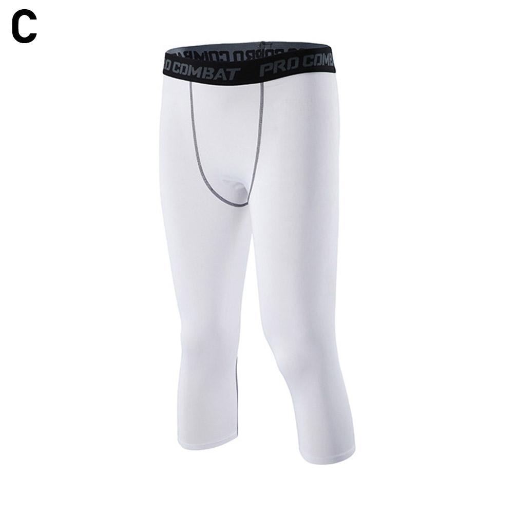 Sports 3/4 Cropped Pants/Running Leggings/Men's Joggers