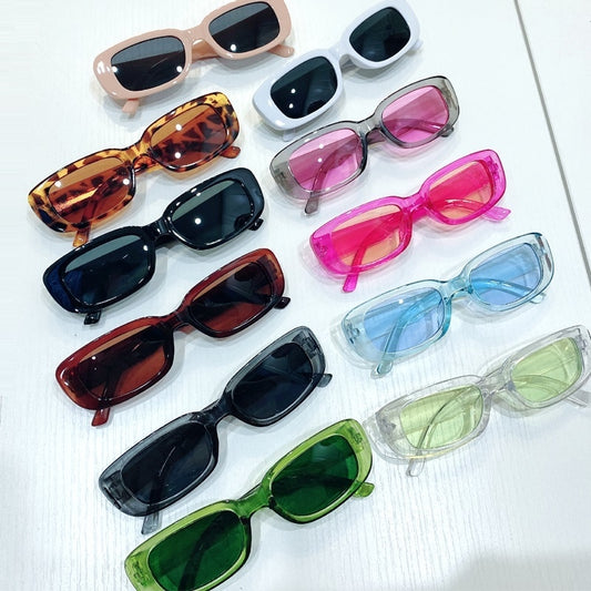 Small Rectangle, Square Sunglasses for Women