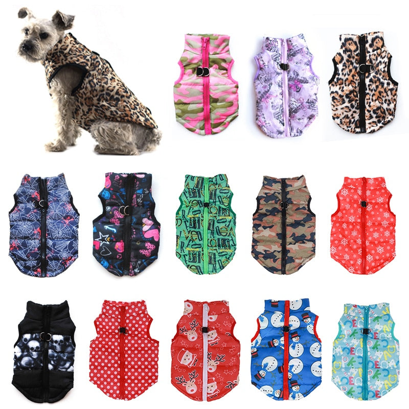 Winter Warm Dog Clothes For Small Dogs, Puppy