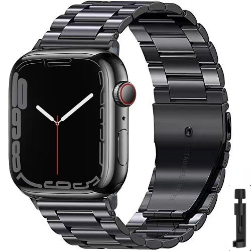 Metal strap For Apple watch, stainless steel smart watch wristband