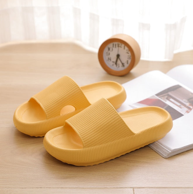 Thick Platform Bathroom Home Slippers