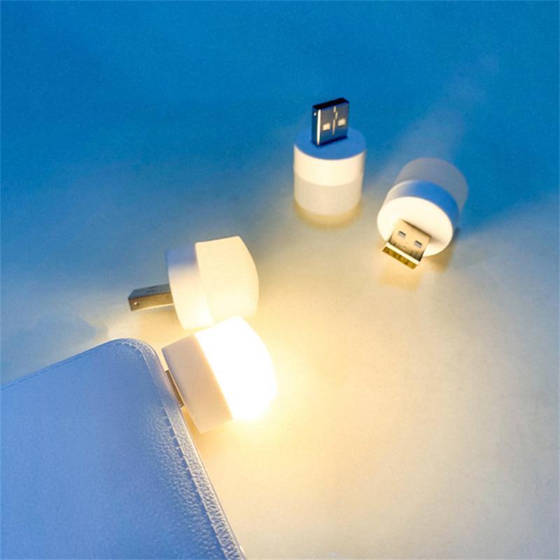 USB Night Light Mini LED Night Light, USB Plug Lamp, Reading Eye Protection Lamps