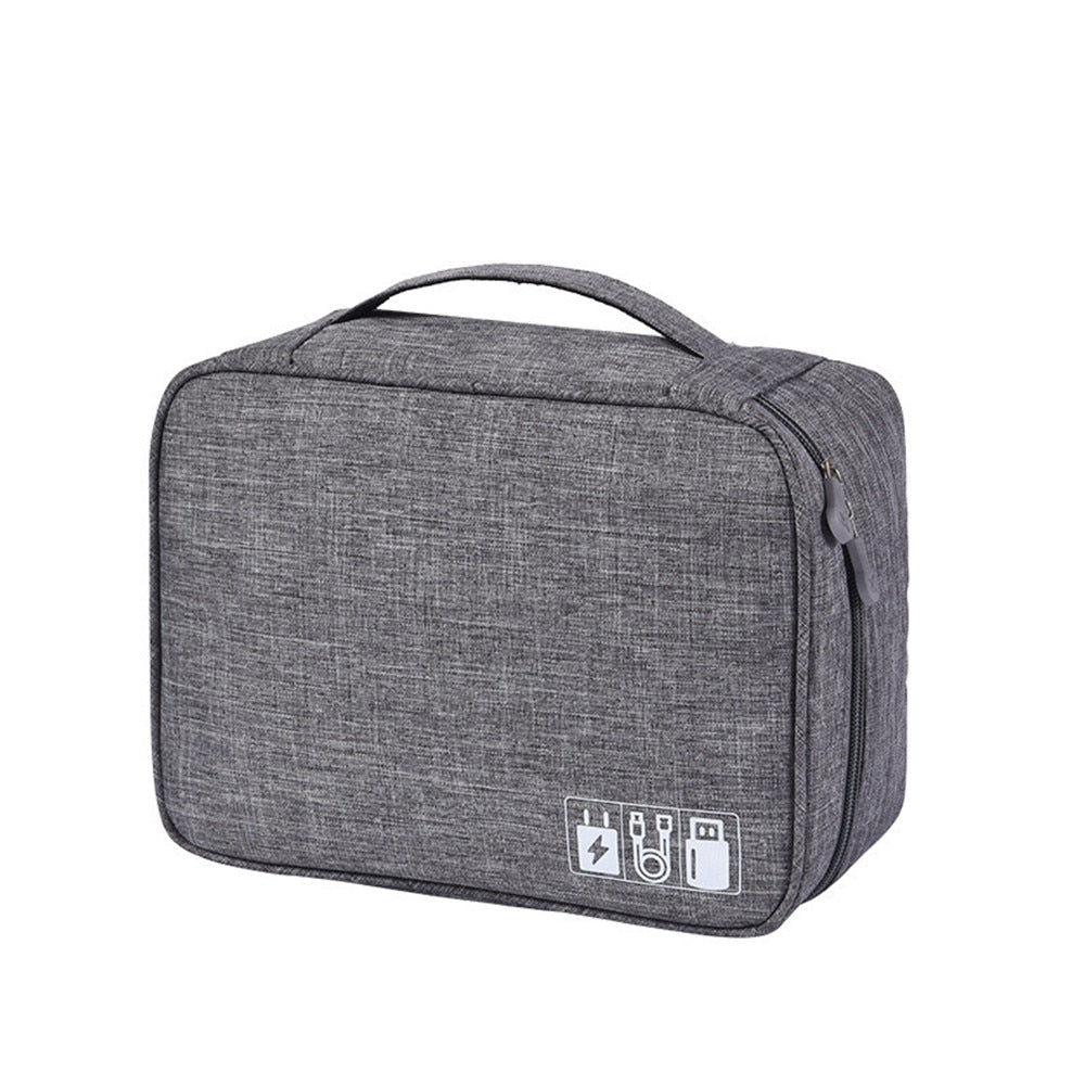 Portable Digital Storage Bags for Earphones, USB Gadgets