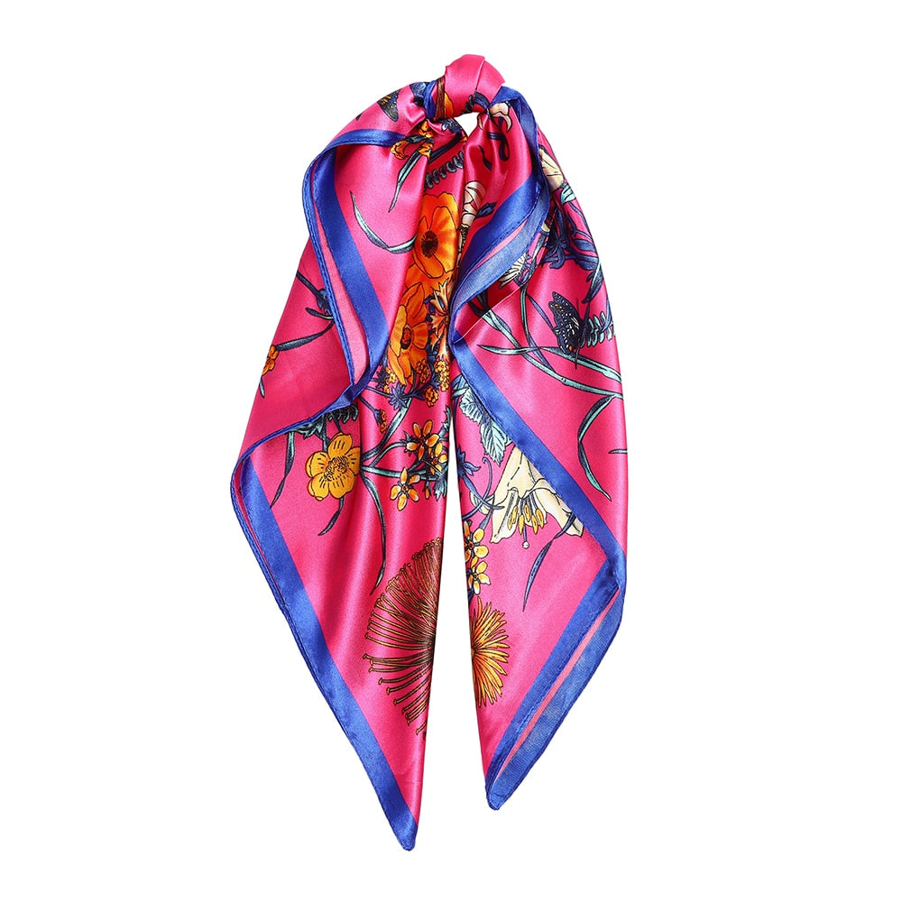 60*60CM Printing Bandanas Hair Bands For Girls & Women