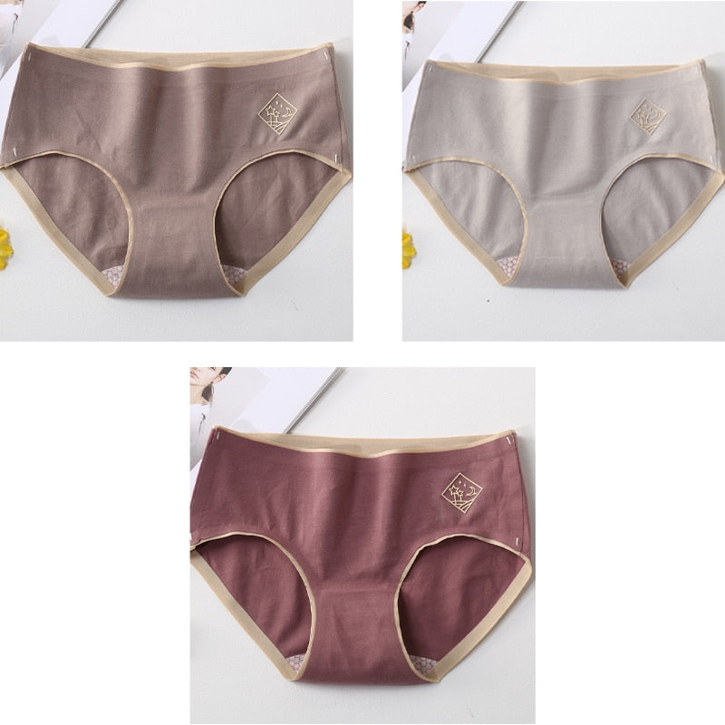 3 PCS/Set Cotton Women's Panties