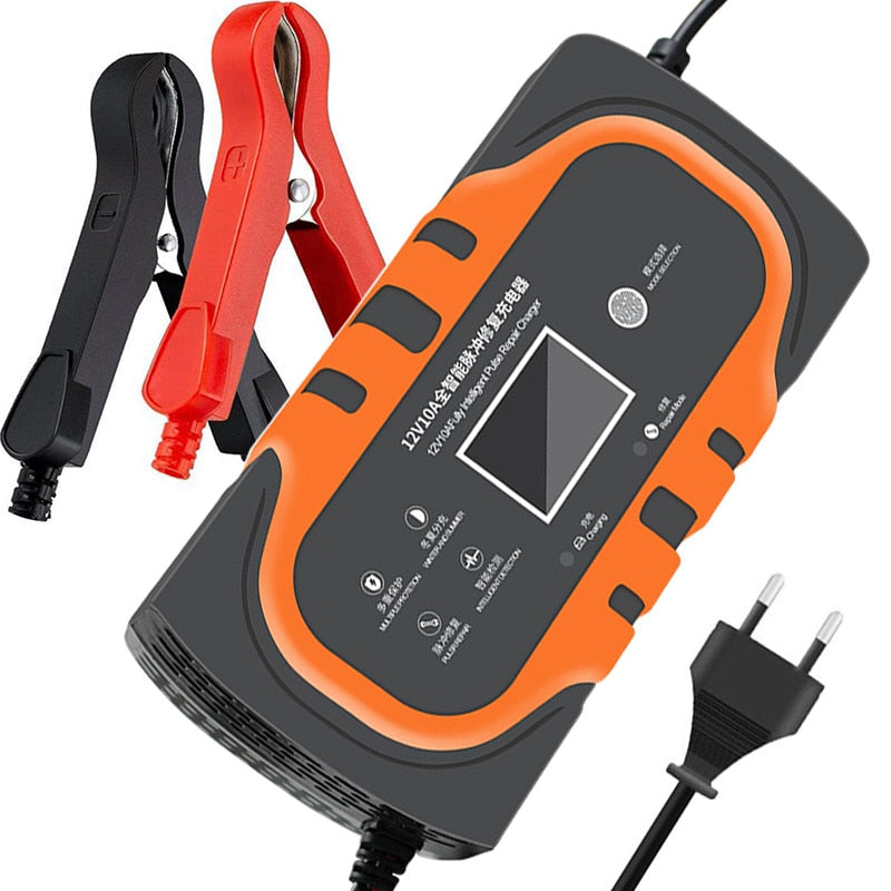 12V 10A Pulse Repair Charger Car Battery Charger