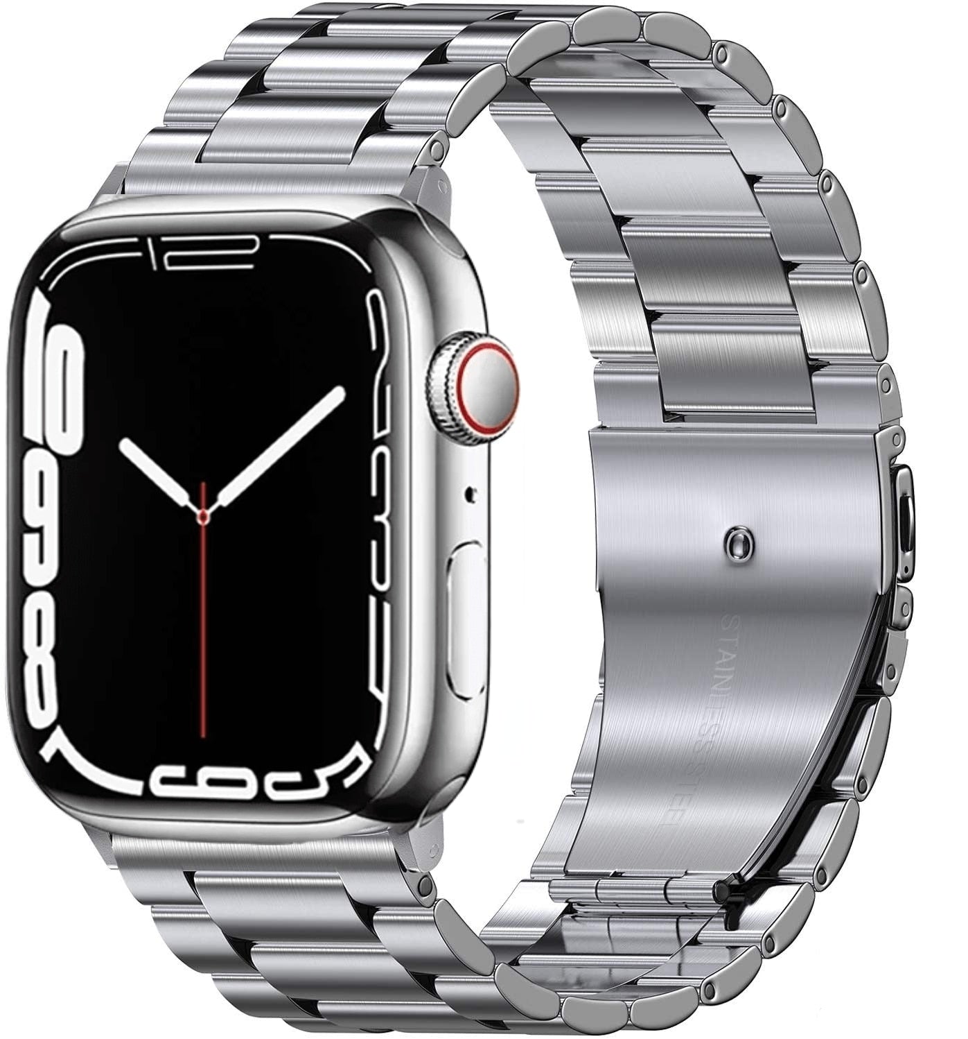Metal strap For Apple watch, stainless steel smart watch wristband