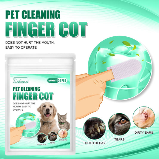 Pet Teeth Cleaning Disposable Finger