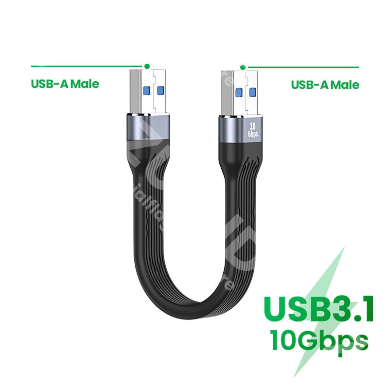 USB 3.1 to Type C 10Gbps OTG Extension Cable Male to Female Data Cable