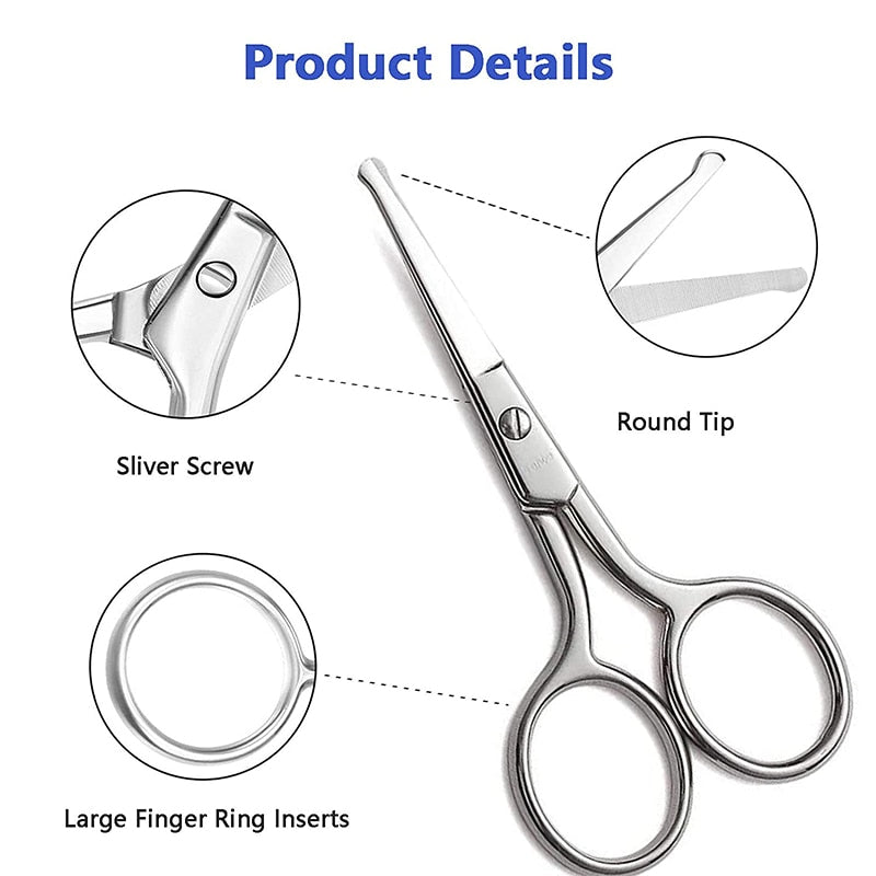1Pc Nose Scissors, Beauty Products Makeup Tool for Men's & Women's