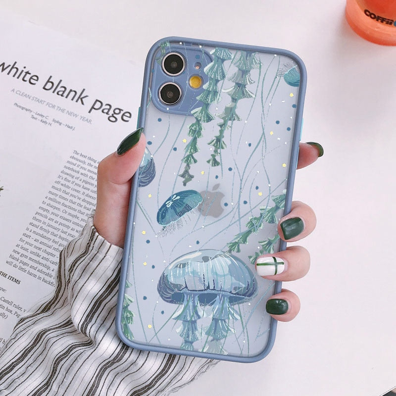 Cartoon Jellyfishes Phone Case