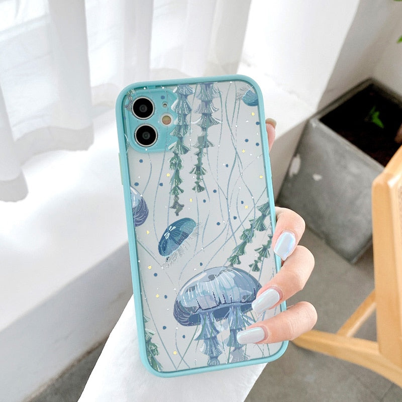 Cartoon Jellyfishes Phone Case