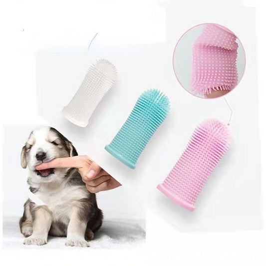 Silicone Puppy Toothbrush/Dog Tooth Cleaner