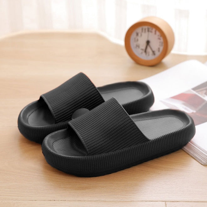 Thick Platform Bathroom Home Slippers