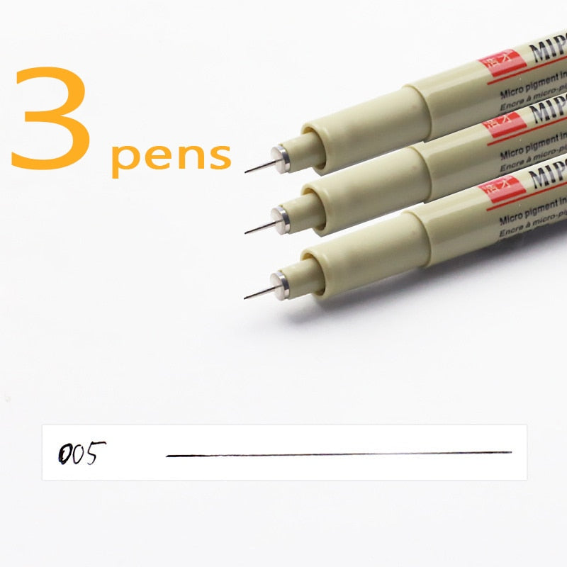 Manga markers Needle Pen, Art Hand-painted Hook Line Pen, Sketch Pens