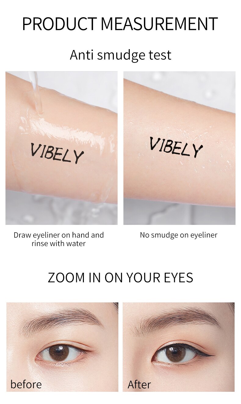 Black Liquid Eyeliner/Waterproof Eye Liner