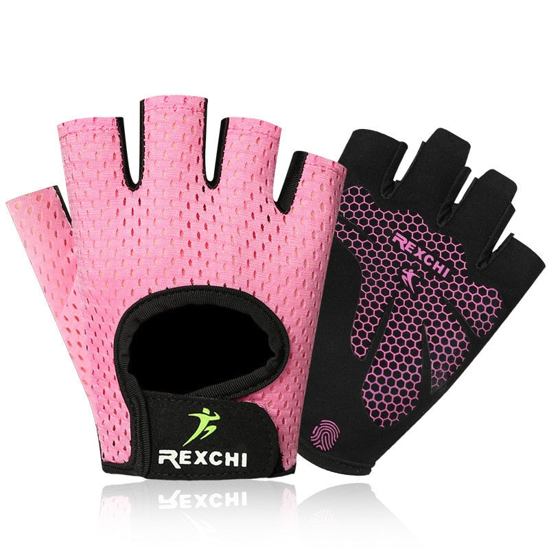 Breathable Fitness Gloves, Half Finger Cycling Gloves Equipment
