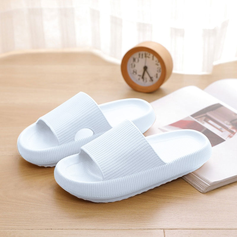 Thick Platform Bathroom Home Slippers